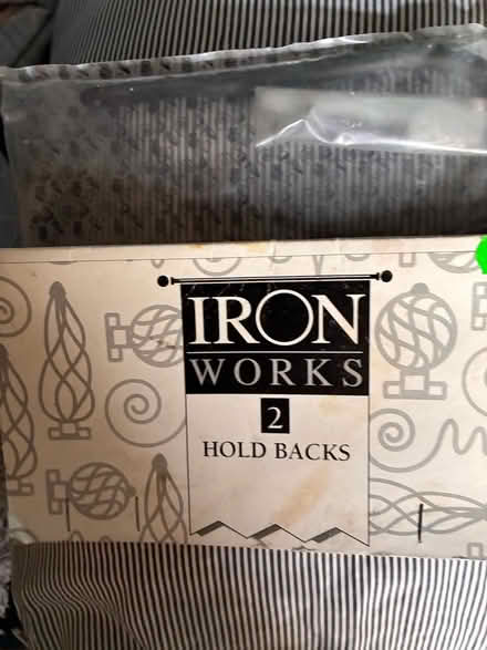Photo of free Wrought iron finials & tie backs (Freemantle SO15) #3