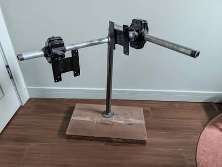Photo of free DIY Sit/Stand Dual Monitor Stand (Crofton Park SE4) #3