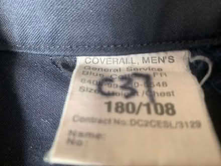 Photo of free Mens Navy Overalls (Lee-on-the-Solent PO13) #1