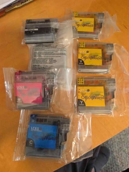 Photo of free Brother LC61 ink cartridges (Near mosaic elementary School) #1
