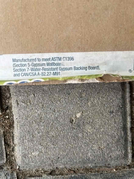 Photo of free drywall (bloor & ossington) #2