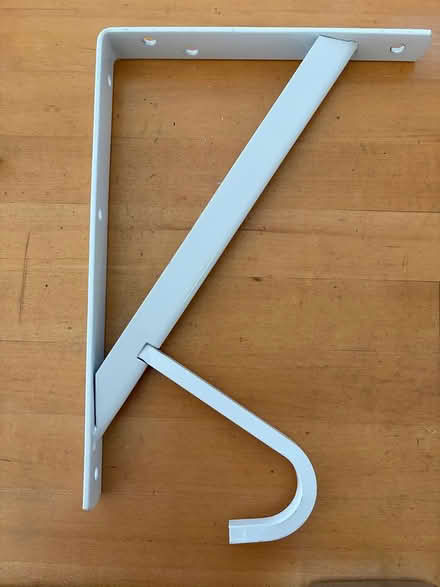Photo of free 2 closet rod/shelf brackets + rod + (San Carlos-El Camino near Hull) #3