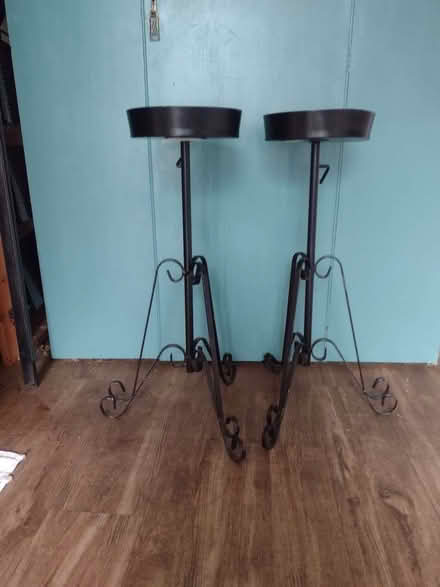 Photo of free Two flower pedestal stands (Stockbridge EH4) #1