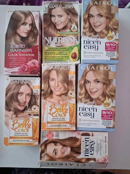 Photo of free Dark & Medium Blonde Hair Dyes (Pitsea SS13) #1