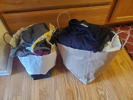 Photo of free Two bags of clothes (Downtown Bothell) #1