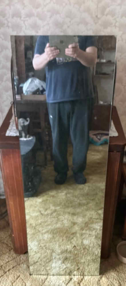 Photo of free large mirror glass (New Milton BH25) #1