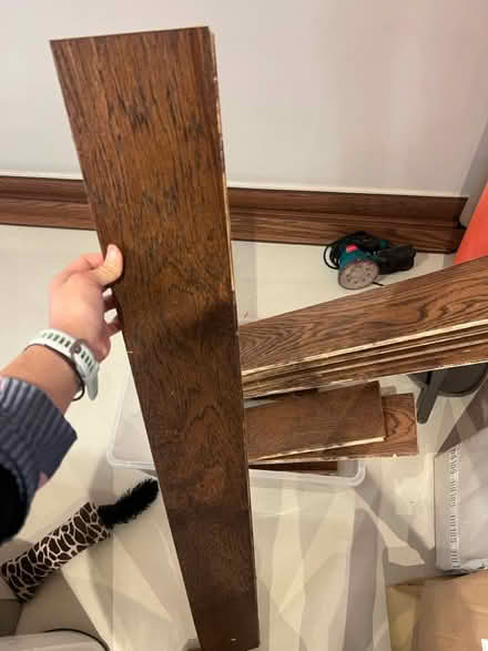 Photo of free Engineering wood floorboards (SE12 8qq) #3
