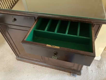 Photo of free Dark wood cabinet (Burnham, Bucks) #2