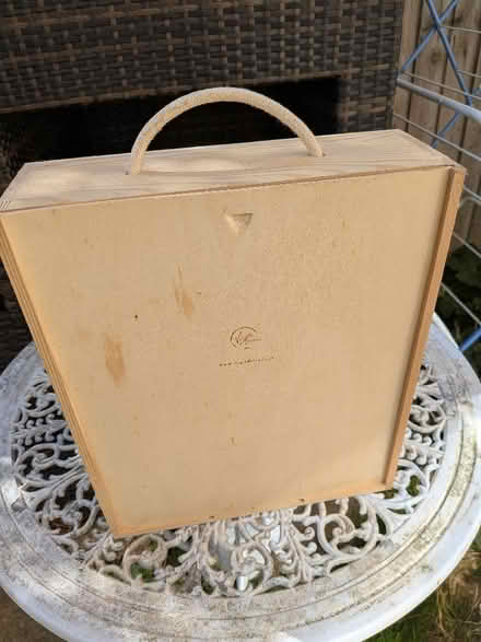 Photo of free Wooden box for 3 wine bottles (Shippon OX13) #2