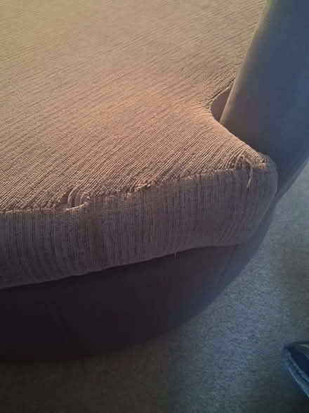 Photo of free Grey DFS Swivel Cuddle Chair And Footsool (Deer Park PL3) #3