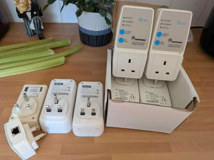 Photo of free Various Ethernet power line adapters x 8 (Shippon OX13) #1