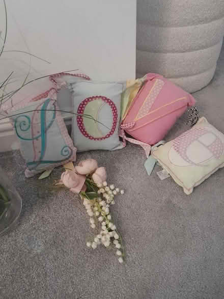 Photo of free Flower Dec & Vase and love cushion (Hockley Heath B94) #2