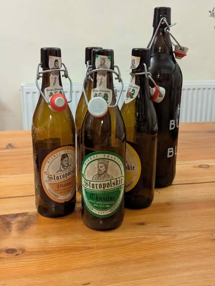 Photo of free Glass swing-top bottles (Teddington TW11) #1
