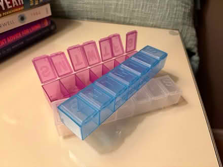 Photo of free 7 day pill boxes (Los Altos) #1