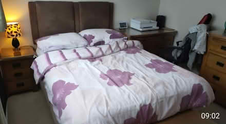 Photo of free Good condition:Double divan bed with mattress and headboard. (Limbury LU3) #2