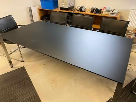 Photo of free Glass table with metal legs (Warlingham CR6) #1