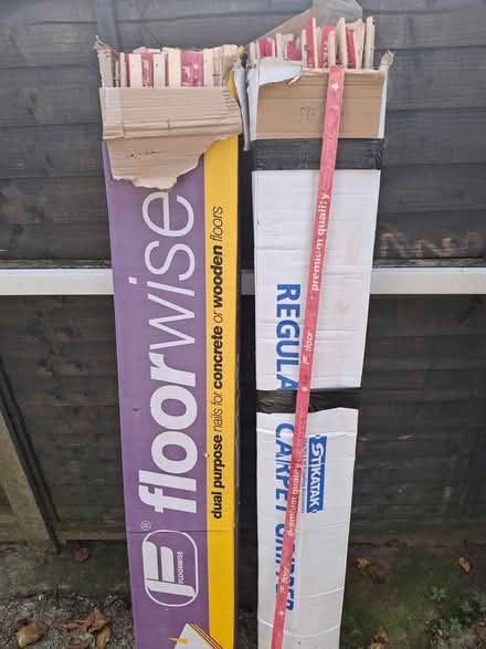 Photo of free Carpet gripper rods (Camborne Cornwall TR14) #1