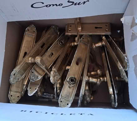 Photo of free Brass door handles (Kilmacud) #1