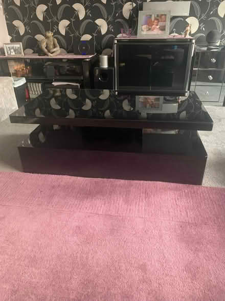 Photo of free Black gloss coffee table (Over Kellet LA6) #1