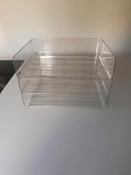 Photo of free Clear Plastic desk tray (Roath Lake CF23) #3
