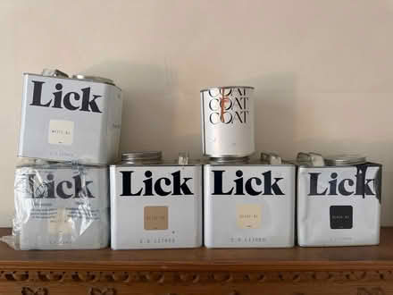 Photo of free Lick paints (Shepherds Bush W6) #1