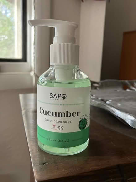 Photo of free SAPO cucumber face cleanser, new (North Boulder) #1