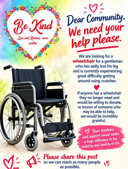 Photo of Wheelchair (Sharmans Cross B91) #1