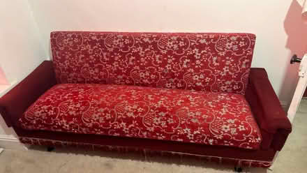 Photo of free Red sofa (West Midlands B67) #1
