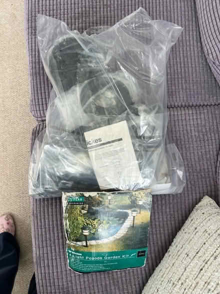 Photo of free New 4 plug in garden light kit (Hammerfield HP1) #1