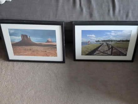Photo of free 2 Ikea black frames 40x60cm (SE10) #2