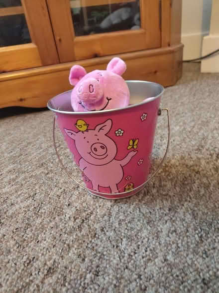 Photo of free Percy pig tin + plushie (Beeston NG9) #1