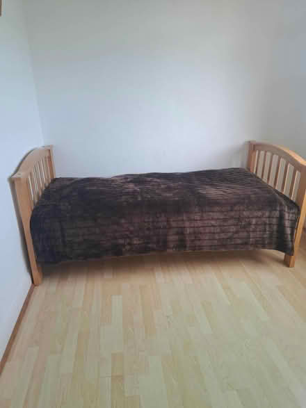 Photo of free Single bed with mattress (Warton, near Carnforth LA5) #1