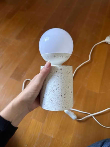 Photo of free Stone terrazzo lamp (Shepherds Bush W6) #3