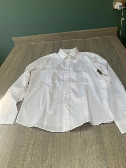 Photo of free 3 White School Shirts. Size 13-14 years. Never worn. (Southsea PO4) #1