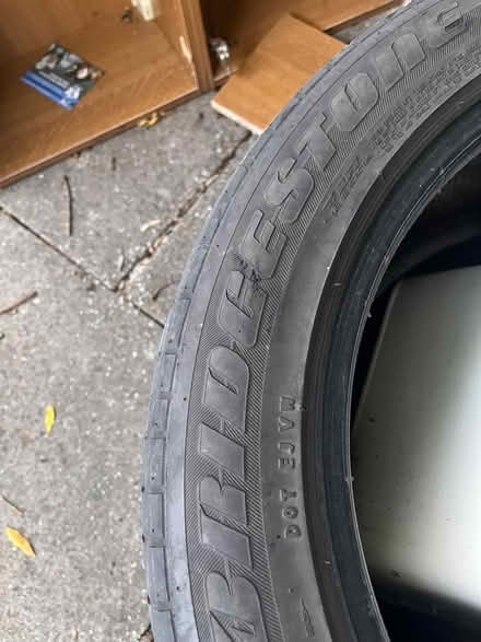 Photo of free Bridgestone tyres x2 (Grahame Park NW9) #3