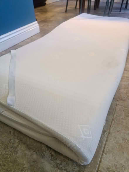 Photo of free Double mattress topper, Cool Touch memory foam (Romanby DL7) #1