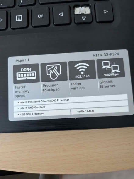 Photo of free Acer Laptop (South End MK42) #3