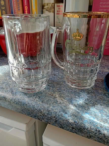 Photo of free 2 x Pint Beer Glasses (Three Bridges RH10) #1