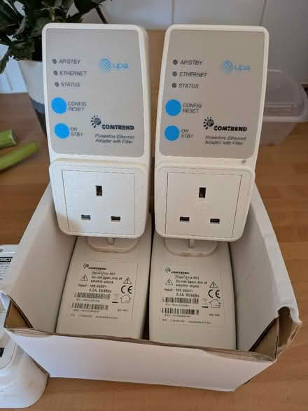 Photo of free Various Ethernet power line adapters x 8 (Shippon OX13) #2