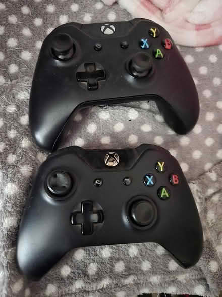 Photo of free 2 x Xbox One Controllers spares or repair (Blackborough End PE32) #1
