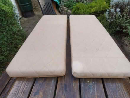 Photo of free 2 child's foam camping mattresses (Stinchcombe GL11) #1
