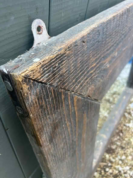 Photo of free Large wooden rustic mirror (Torquay TQ2) #2