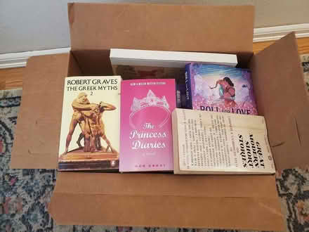 Photo of free Box of random books (Downtown Bothell) #1
