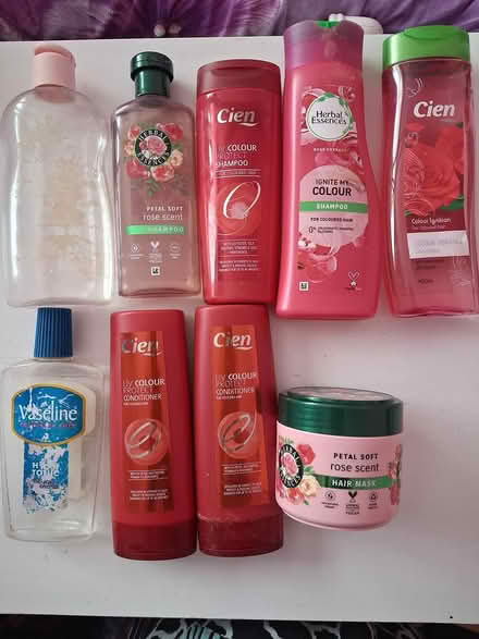 Photo of free Varius Rose Scented Hair Products (Pitsea SS13) #1