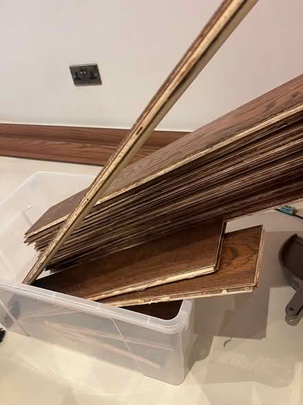 Photo of free Engineering wood floor boards walnut (Lee SE12) #2