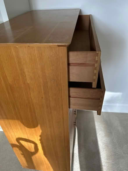 Photo of free Wooden chest of drawers (Kendal LA9) #2