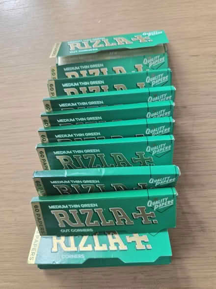 Photo of free Green Rizla papers (Lewisham SE13) #1