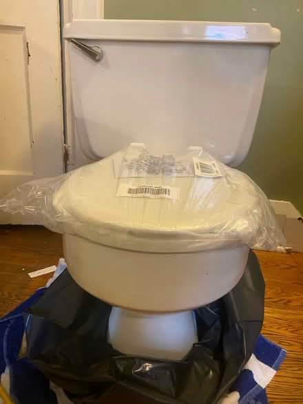 Photo of free White Toilet (Gerrard & River) #1