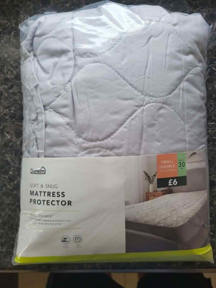 Photo of free Small double mattress protector (Northwood HA6) #1