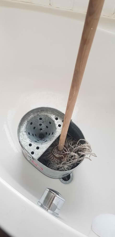 Photo of free Metal mop bucket and mop head (Barkingside IG6) #2